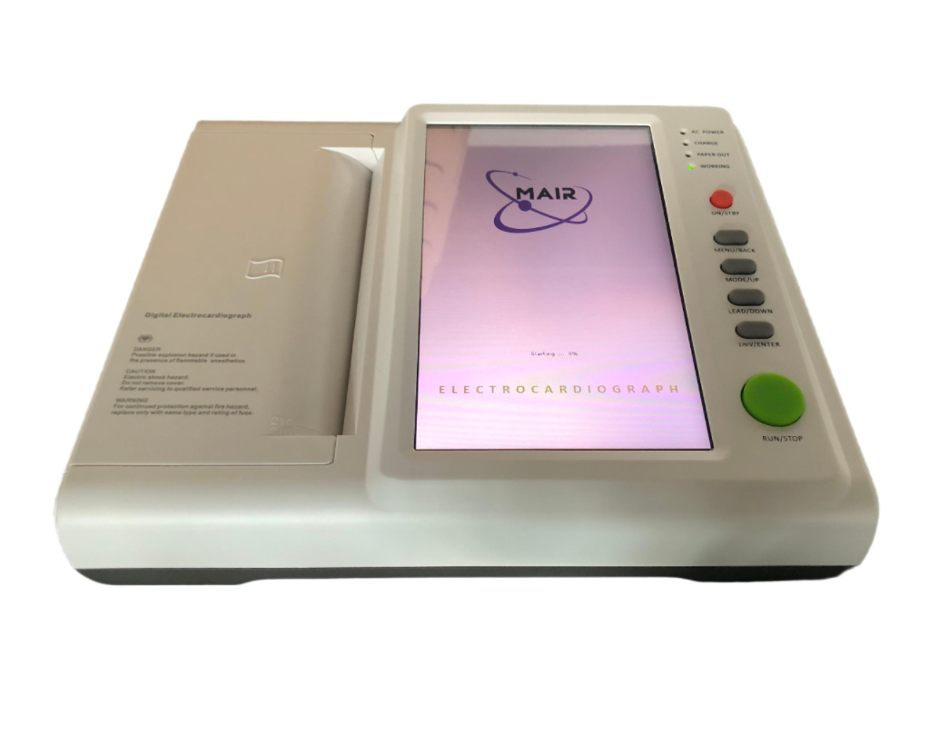 10 inch touchscreen ECG machine