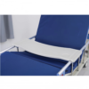 Manual hospital bed with 3 cranks, 4 folding sections