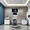 P9 High Quality Medical Portable Color Doppler Ultrasound Diagnostic System Cart with 3 Probes